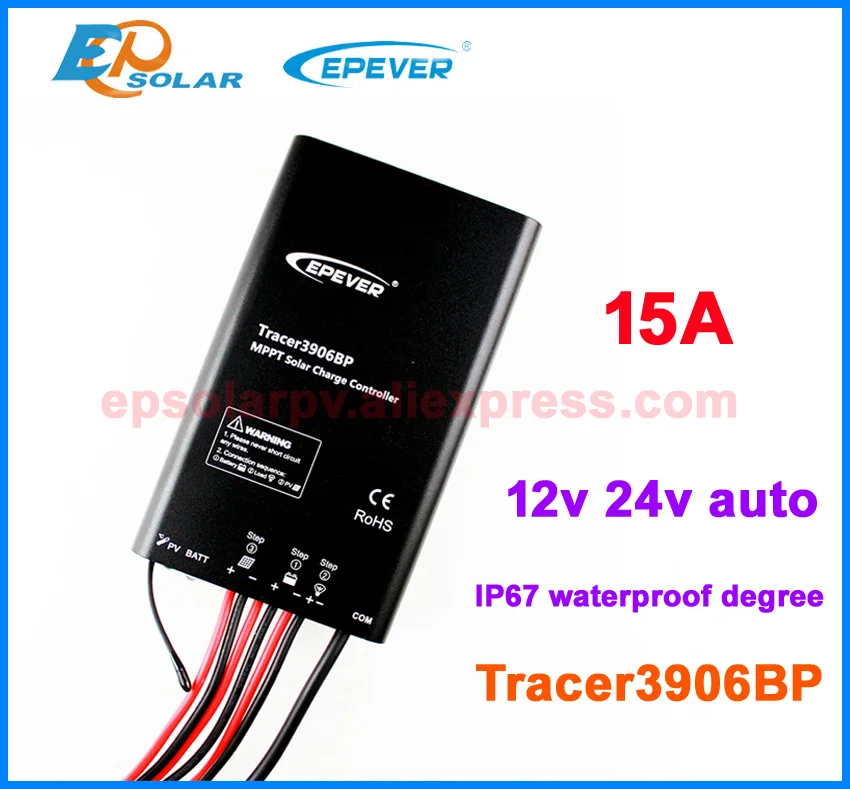 15A Tracer3906BP + SPP 02 для настройки параметров функция Солнечный регулятор 15amp EPEVER бренд
