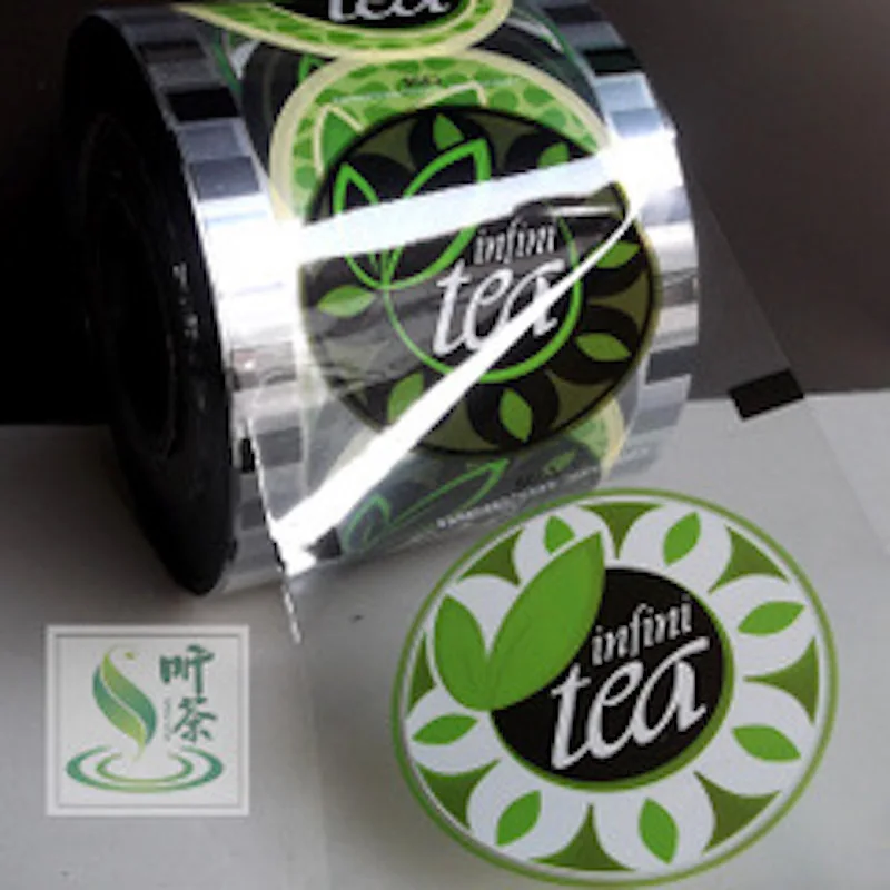 Одноразовые чашки уплотнения пленки мембраны крышки обернуть Пирс-это-Lite, чтобы запечатать около 3000 шт чашки 13 см в ширину infini чай