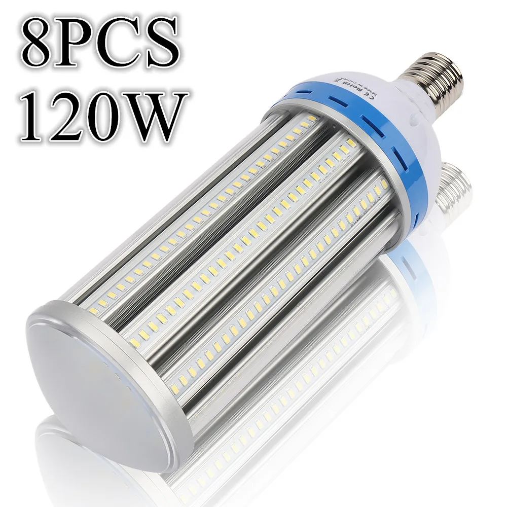 [8pcs/Pack] E40 120W SMD5730 High Power LED Corn Light for Factories