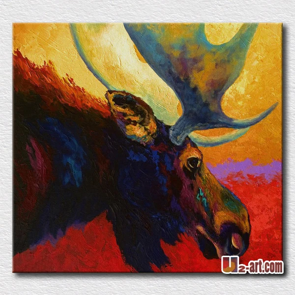 

Custom oil painting available wild life picture reproduction handmade oil paintings for living room wall decoration