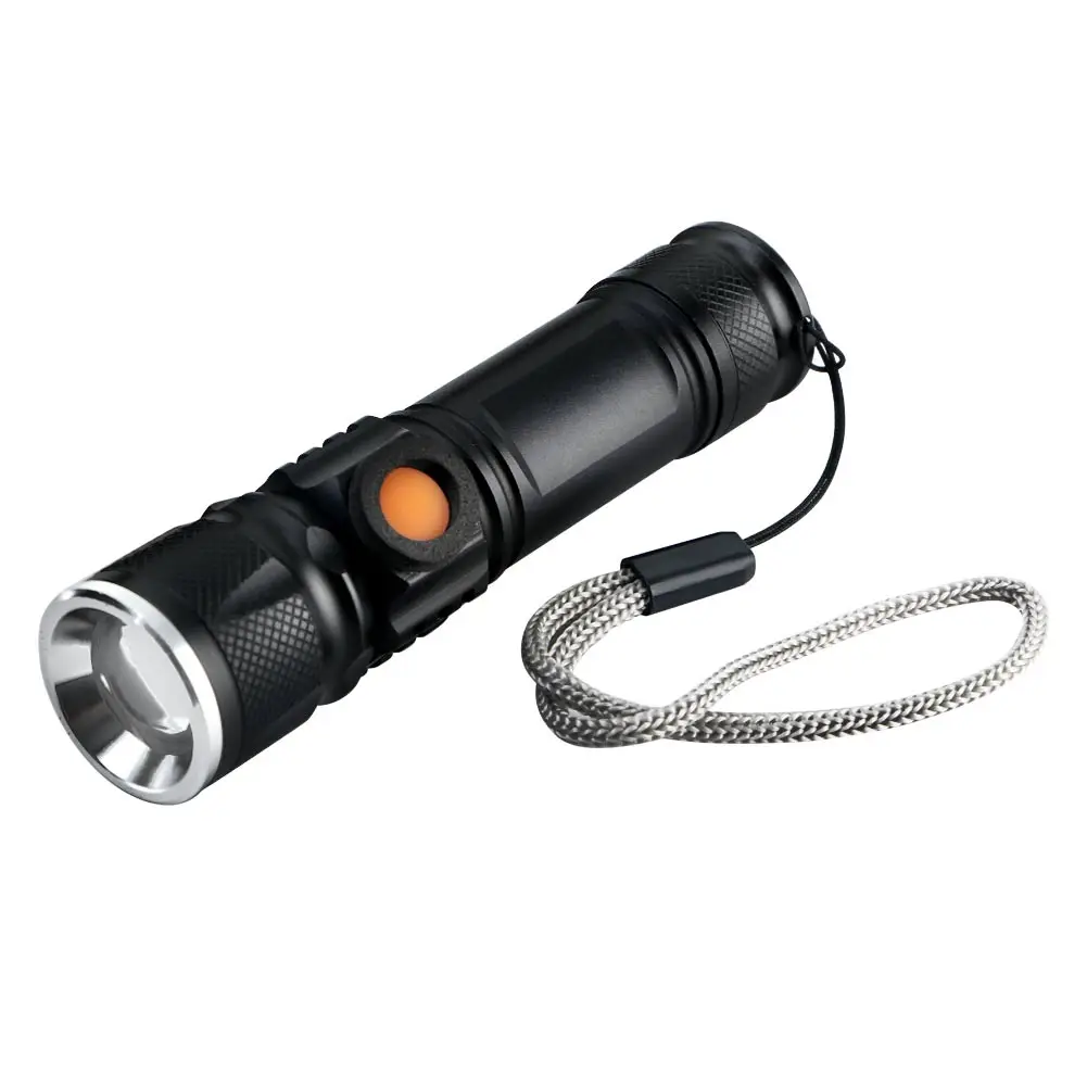 Ночник Q5 2000LM 3 режима тактический фонарь USB Перезаряжаемые Портативный ультра яркий светодиодный фонарь для кемпинга Рыбная ловля