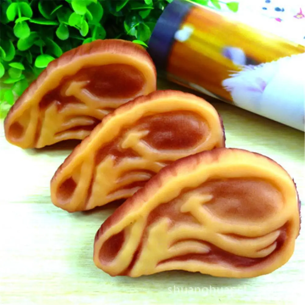 

Sound Toys Simulated Steak Shaped Vinyl Toy Suitable For Pets Development Teeth Biting The Rubber