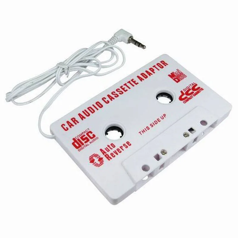 

CARPRIE Converter 3.5mm Car Stereo Cassette Tape Adapter For iPhone For iPod MP3 CD Player White For Mobile MP3/MP4 m21
