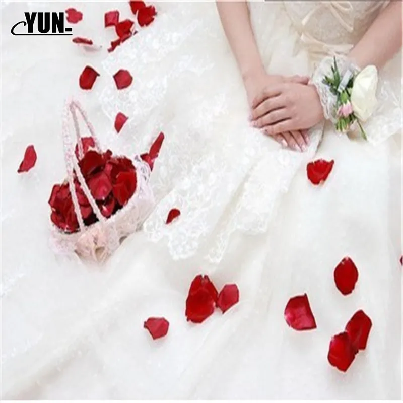 Hot Wholesale 100pcslot Atificial Petals Flowers Wedding Decorations Wedding Rose Petals Flower 7DYQ005  (9)
