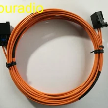 Большинство волоконно-оптических кабельных разъемов штекер-женский кабель 400 см для B-M-W Mercedes Au-di AMP Bluetooth Автомобильный gps волоконный кабель