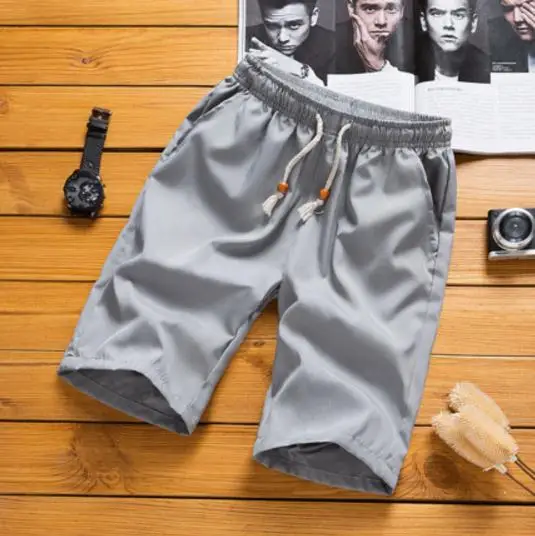 NEW 2019 Summer Active thin Ultra light loose elastic Waist quick drying Zipper pocket Casual beach Shorts male breathable M-4XL NEW 2019 Summer Active thin Ultra light loose elastic Waist quick drying Zipper pocket Casual beach Shorts male breathable M-4XL