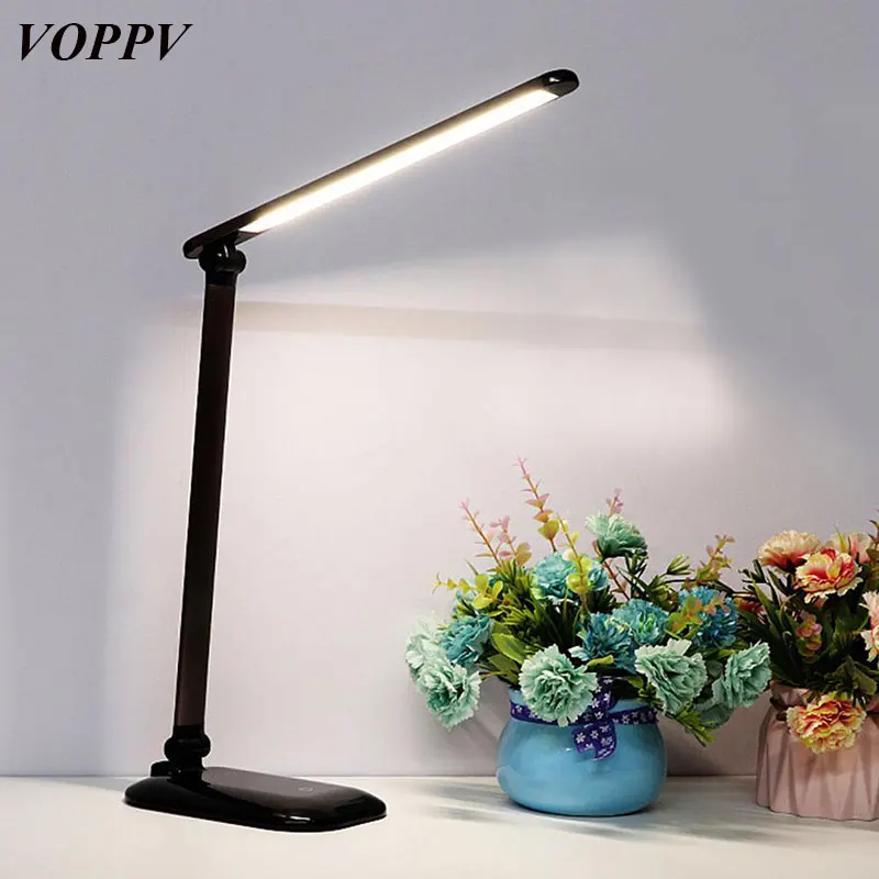 

VOPPV LED Usb Desk Light Eye Protection Lampe Lecture Liseuse Bedroom/Study Reading LED table Energy Saving LED Lamp for Kid