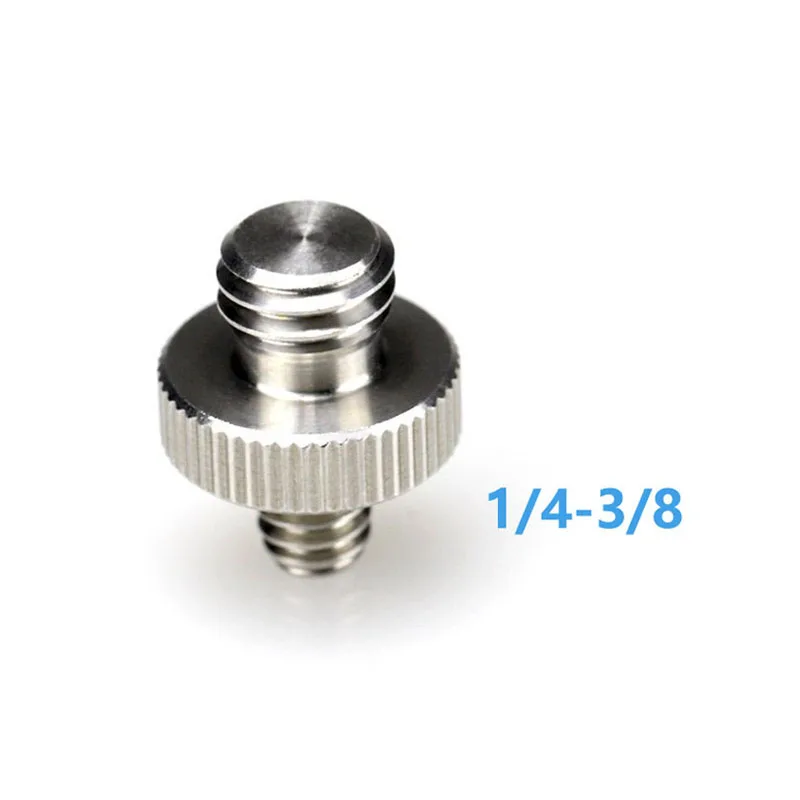 

ANJIRUI Camera Bracket Quick Plate 1/4-3/8 Special Double Head Screw/1/4-3/8 Inch Conversion Screw Tripod Accessories