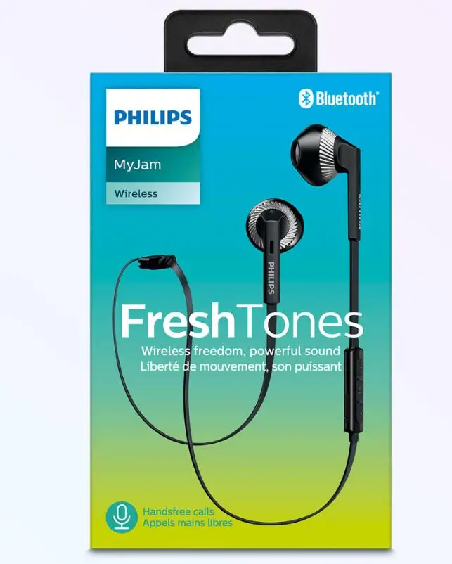 Оригинальные Беспроводные спортивные наушники Philips SHB5250 с Bluetooth 4 1 вкладыши