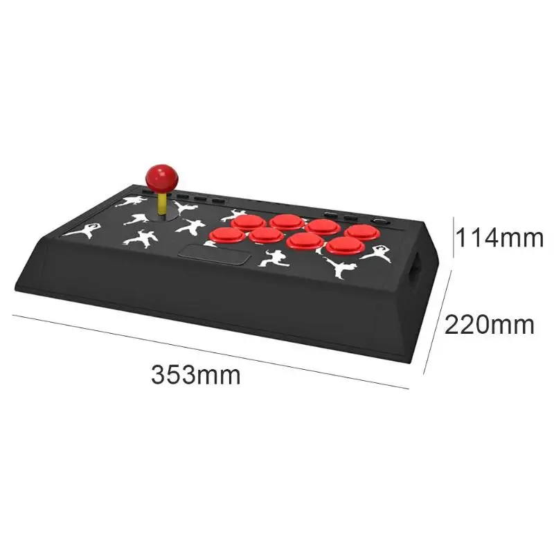 Высококачественный 3D джойстик для ПК X-input/NAND Switch игровая перекидная рукоятка Боевая палка для переключателя игровой контроллер для NS