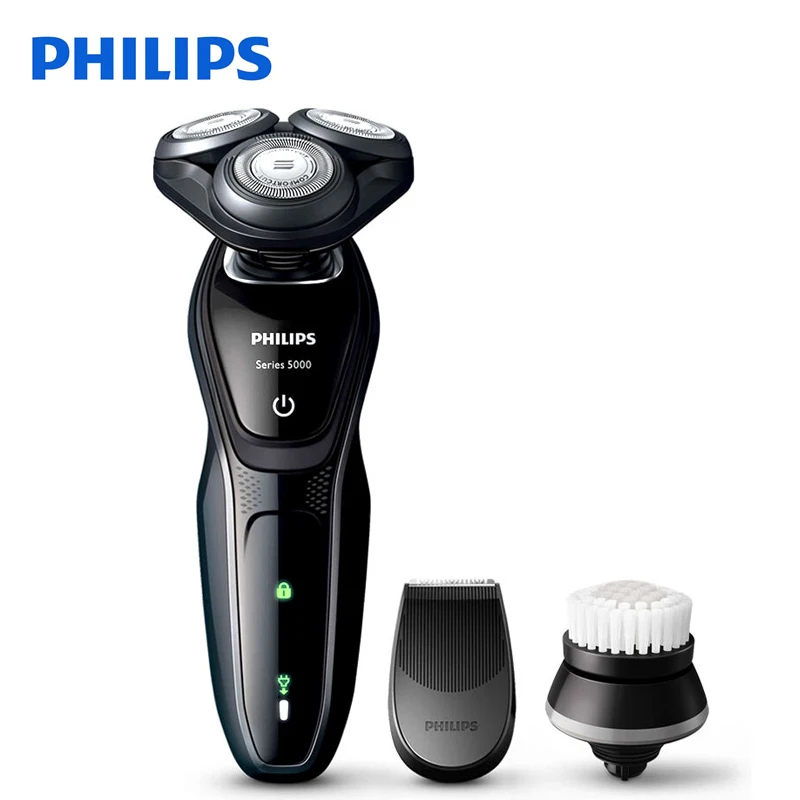 Профессиональная Электробритва Philips S5079 роторная перезаряжаемая электрическая бритва для мытья тела с удобной системой бритья для мужчин