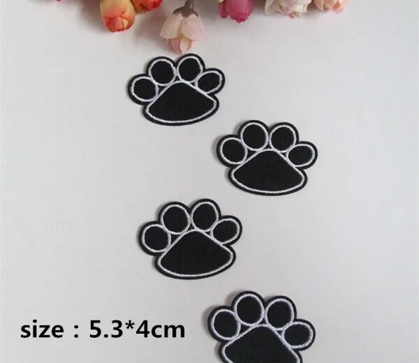 Free-shipping-30-pcs-5-3-4cm-cute-black-Footprint-Embroidered-patches-iron-on-festival-Applique.jpg_640x640