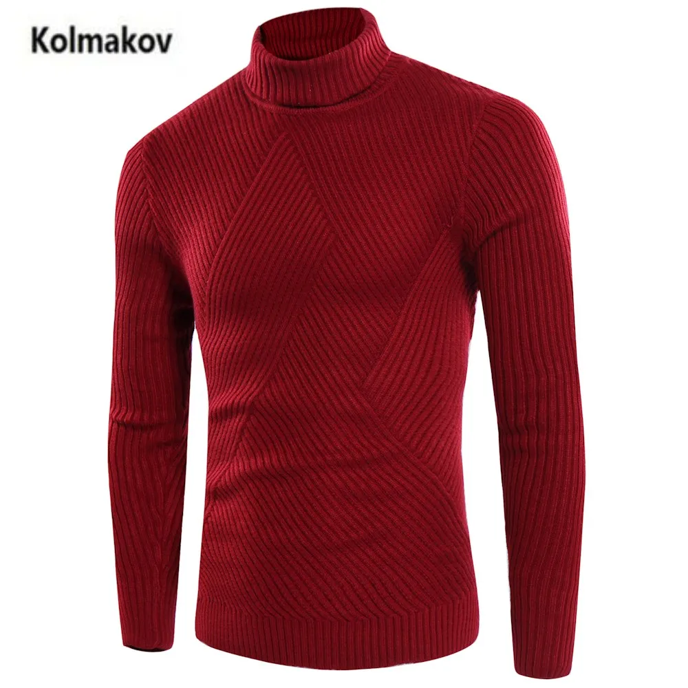 KOLMAKOV 2017 new arrivals font b Men s b font high necked font b sweater b