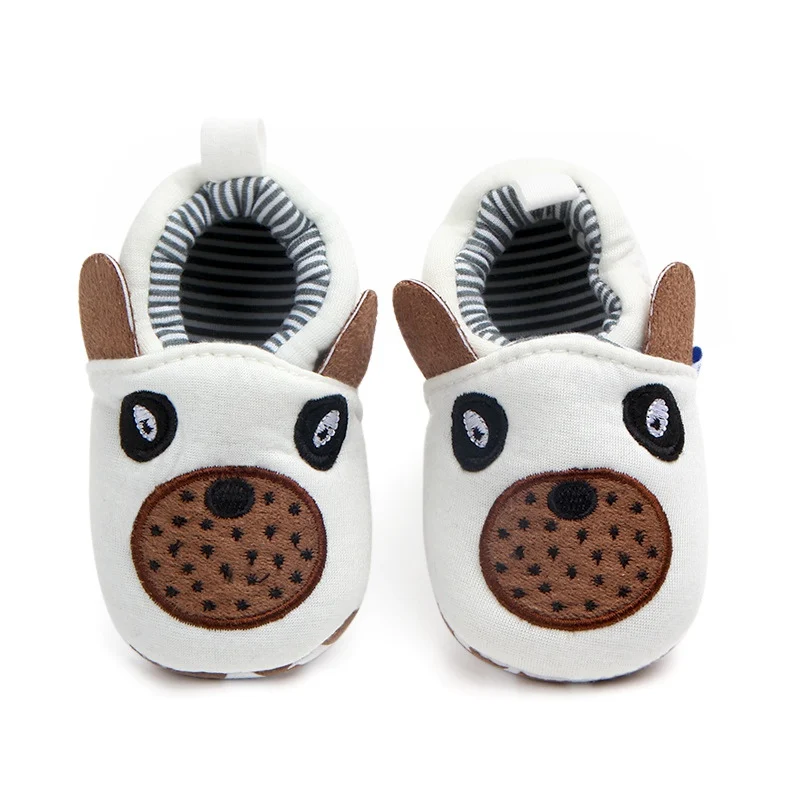 

Newborn Baby Girl Boy Home Shoes Soft Sole Indoor Slippers Infant Crib Shoes Cartoon First Walkers