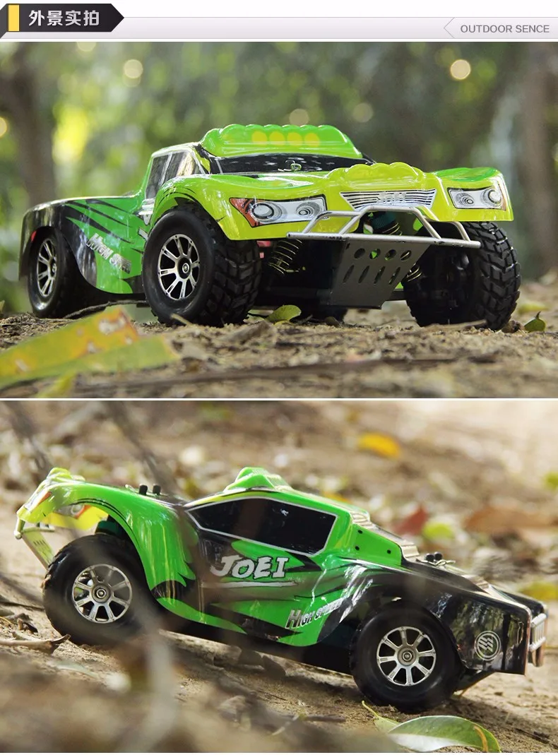 Wltoys A969 Радиоуправляемый гоночный автомобиль 2,4 г 4WD 1/18 50 км/ч, р/у дрейфующая короткие ТРАКА дистанционного Управление 4-х колесный амортизатор для грузовиков