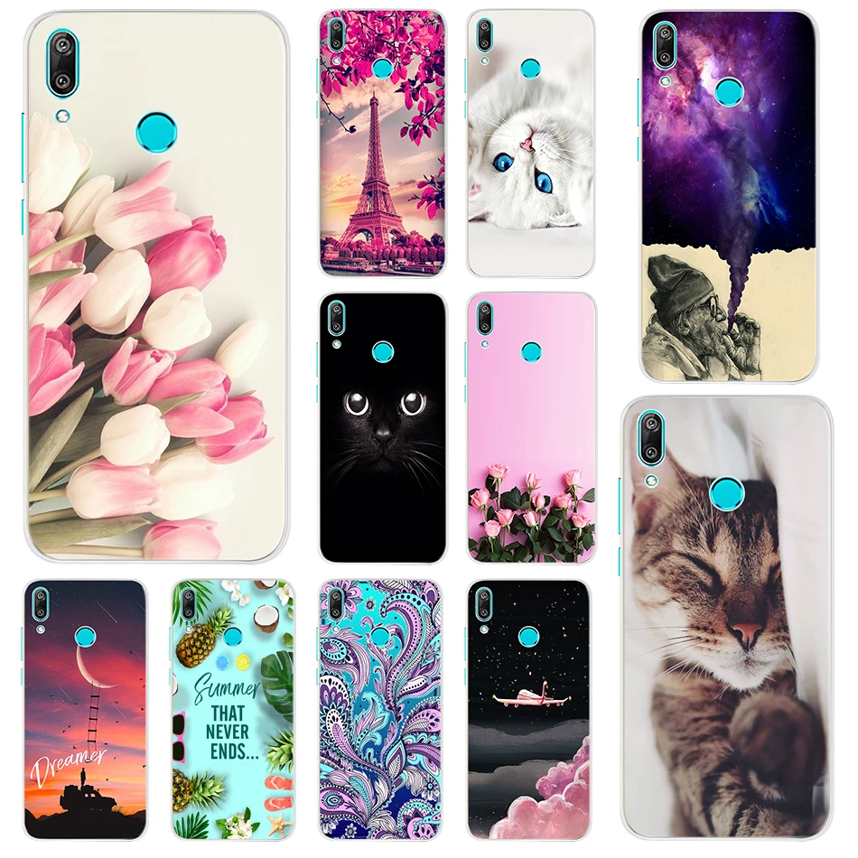 

Silicone TPU Phone Case For Huawei Y7 Prime 2019 Soft TPU Case Cover For Huawei Y7 2019 Case For Huawei Y 7 Y7 2019 Prime