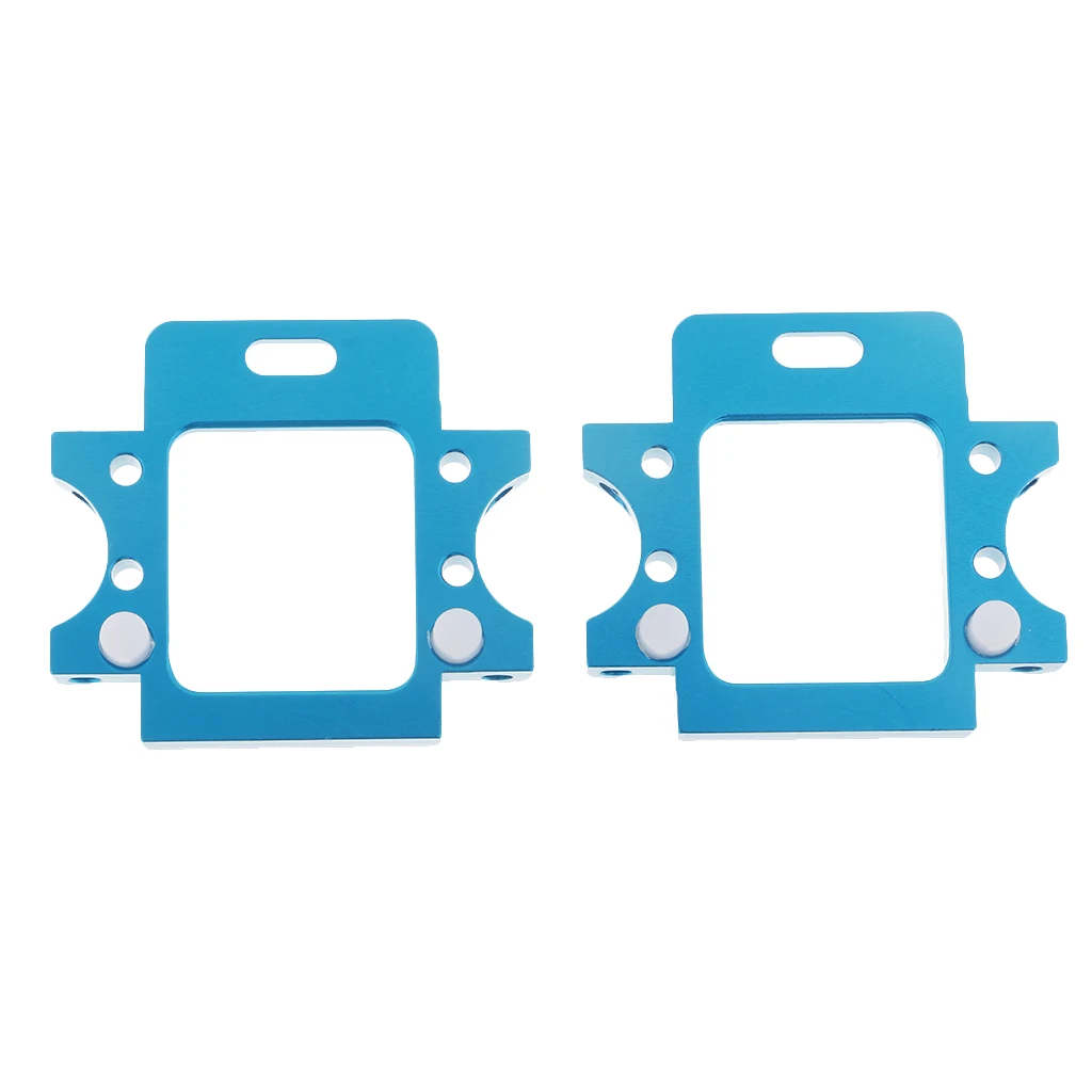 Aluminum Rear Gear Box Mount 2PC for HSP 94103 94123 94111 94107 94108 94170 RC Car Upgrade Parts