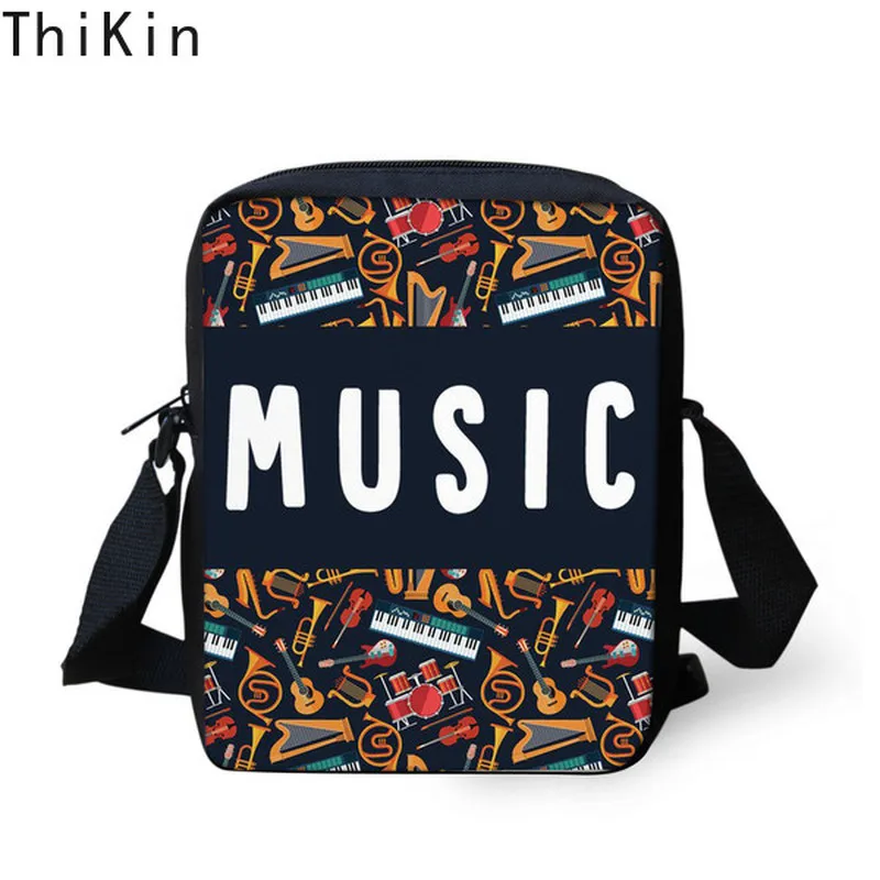 Сумка через плечо THIKIN Music Note для женщин миниатюрный мессенджер винтажная