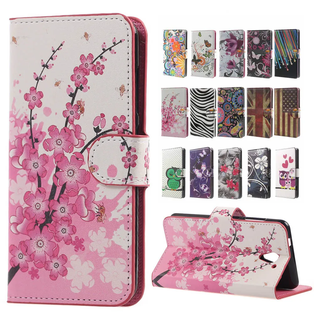

For ZTE Blade A510 Case Pink Plum Magnetic Leather Wallet Flip Handbag Book Cover For ZTE A510 Mobile Phone Bags Coque