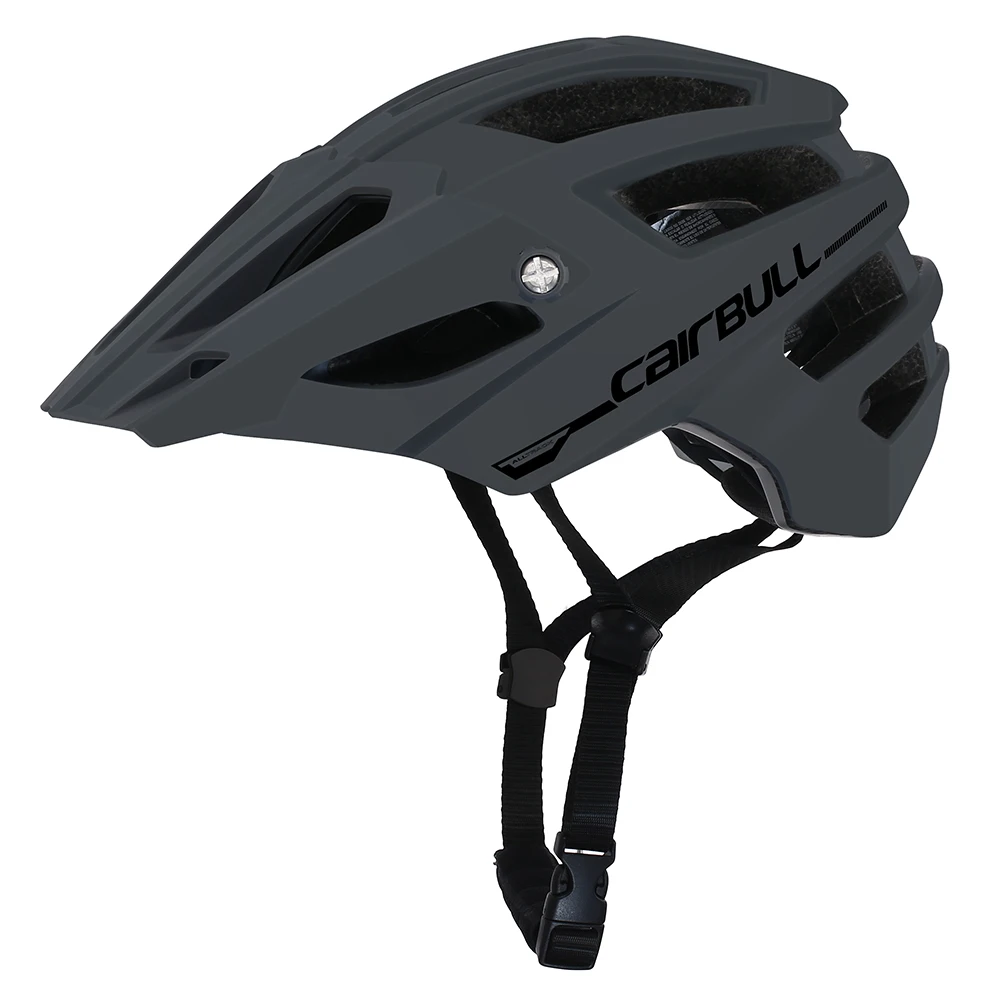 Cairbull AllTrack MTB Горный крест кантри велосипедный шлем шоссейный прочный велосипедный шлемы для верховой езды спортивные велосипедные шлемы - Цвет: Grey