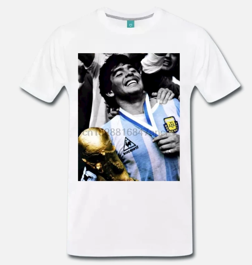 

T-SHIRT MAGLIA DIEGO ARMANDO MARADONA NAPOLI CALCIO VINTAGE ANNI Football Cool Casual pride t shirt men Unisex Fashion