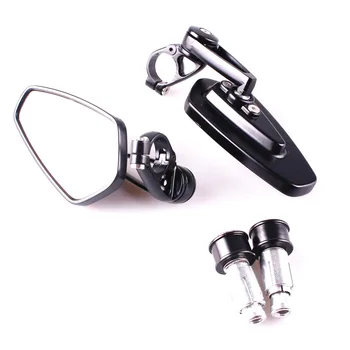 

Universal Rear View Mirrors Fit 7/8" Handle Bar End For Yamaha R1 R6 FZ07 FZ09 FZ1 FZ6 MT-10 TXM900 XJ6