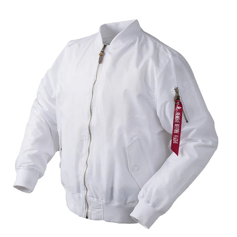 bomber jacket white