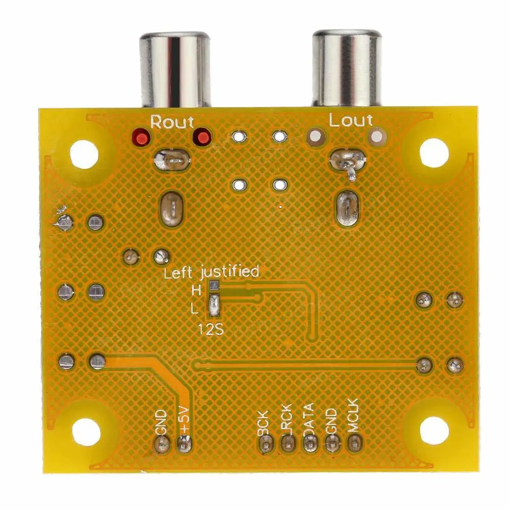 Аналоговый зеркальный модуль Es9023 Dac I2s 24 бит 192 кГц для Raspberry Pi|ЦАП| |