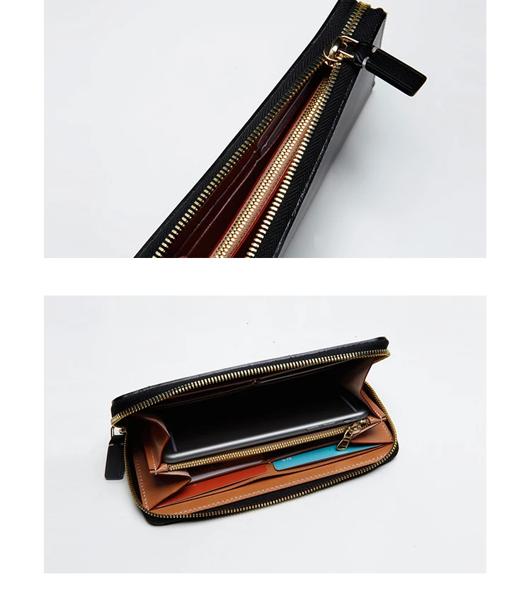 LANSPACE мужской кожаный бумажник брендовый тонкий кошелек модный дизайнерский Кошелек для монет