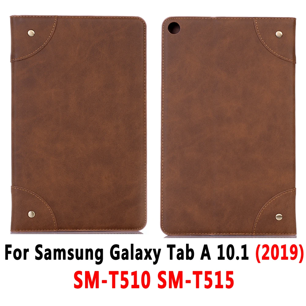 Кожаный чехол для samsung Galaxy Tab A A6 10,1 SM-T580 SM-T585 T580 T585 SM-T510 SM-T515 T510 T515 роскошный чехол с откидной крышкой