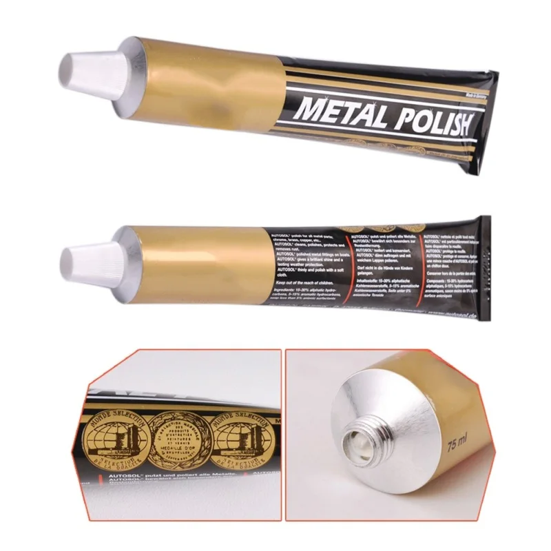 

100/50g Metal Polish Machine Polishing Wax Metal Stainless Steel Polishing Paste Rust Removing Paste 18*3*2cm