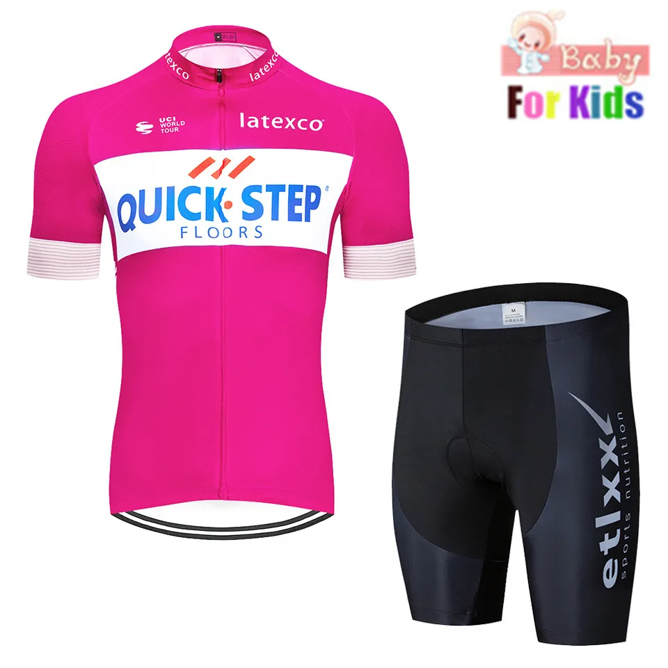 Профессиональная велосипедная футболка для мальчиков, комплект Ropa Ciclismo, комплект для велоспорта для детей, дышащая быстросохнущая велосипедная одежда для детей - Цвет: 3