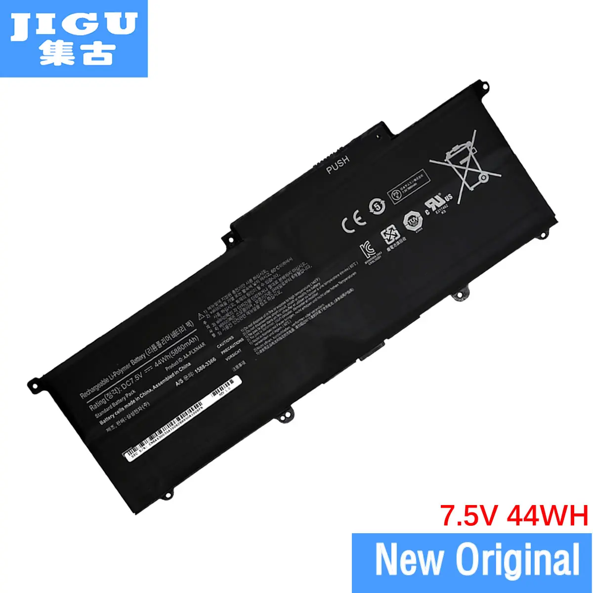 Оригинальный аккумулятор JIGU для ноутбука SAMSUNG ультрабук 900X3C 900X3D 900X3E NP900X3C NP900X3D