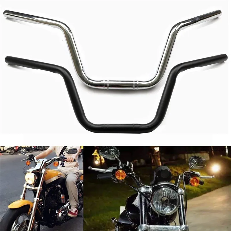 

25MM 1" Drag Handlebar Handle Bar Clamp Bar for Harley Electra Glide Police FLP FLPF Sport FLHS Low Rider FXS FXS-74 FXS-80