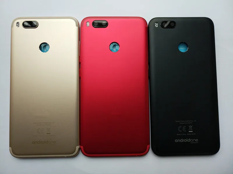 Xiaomi mi A1 Батарея крышка задняя дверь Корпус чехол для 5x с Мощность Кнопки