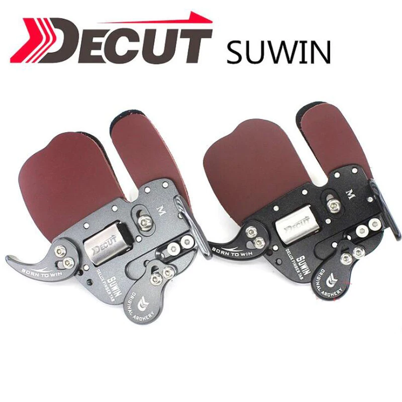 Decut Archery Finger Guard Original  Left and Right Hand Protection For Finger Tab Finger Protector Hunting Accessories for super soco ts tc tc max electric motorcycle original rotary handle left and right combination switch buttons