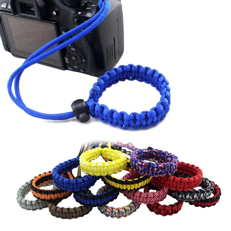 Buy Wrist Lanyard Strap Camera Adjustable Grip Weave