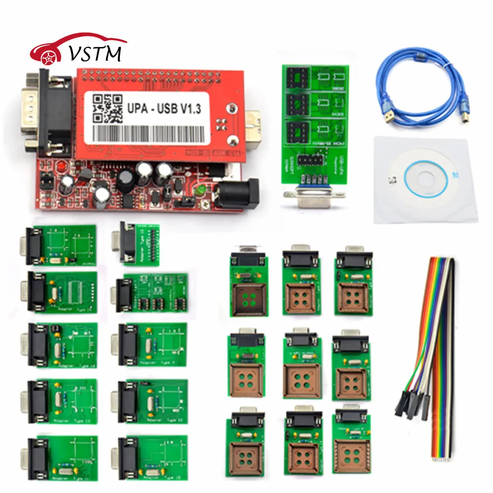 

2018 New UPA USB Programmer V1.3 for Version Main Unit for Sale UPA USB Adapter ECU Chip Tunning UPA-USB UPA USB 1.3 with Best