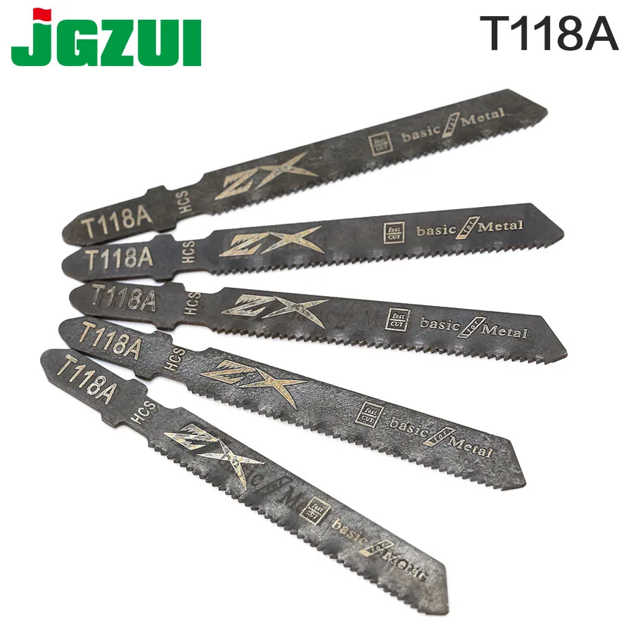 5Pcs Jig Saw Blades Wood Metal Fast Cutting Reciprocating Saw Blade For