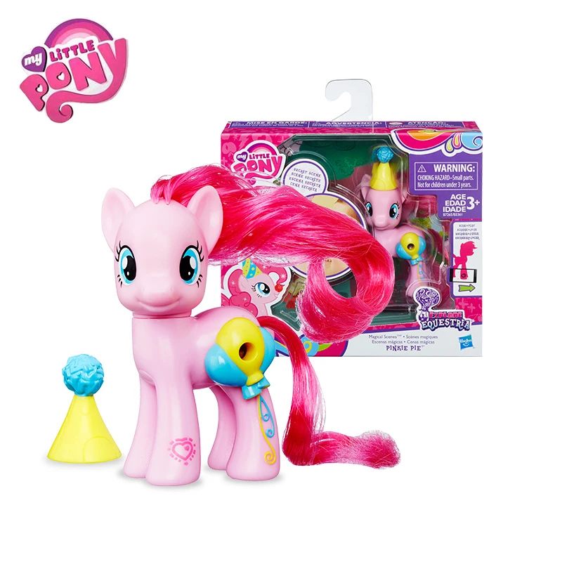 

Original Brand My Little Pony Toys Little Mary mirror Rainbow Dash Pinkie Model Toy For Children Baby Birthday Gift Girl Bonecas