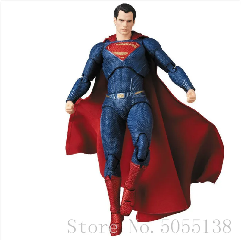  Medicom Mafex DC Comics Justice League Superman Action Figure Collectible Model Toy