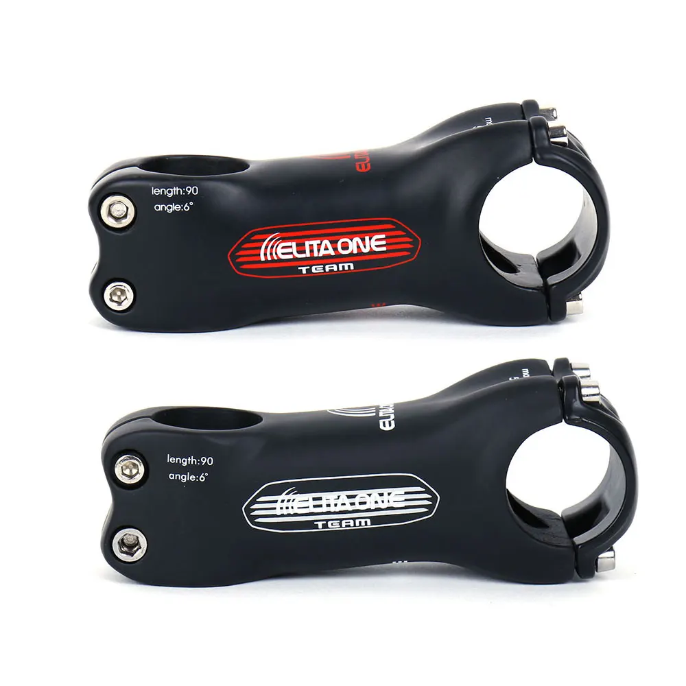 

ELITA ONE Carbon Fibre Stem Road Bike Stem 31.8 MTB Carbon Stem Table 6 Degree UD Matte 80/90/100/110/120mm Stems Bike Parts