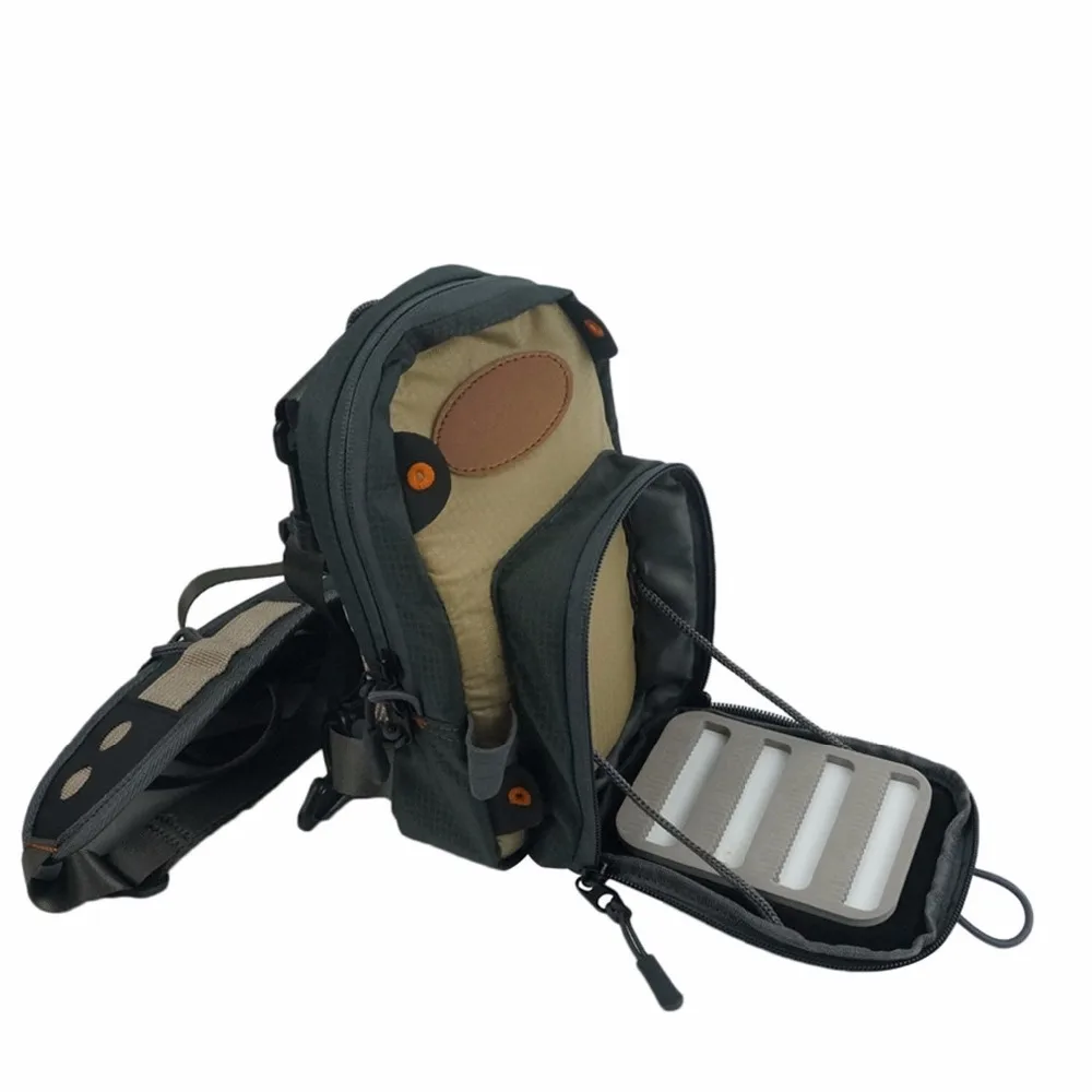 

Aventik Fly Fishing Chest Bag Ultra Light Multiple Pockets Chest Fishing Bag
