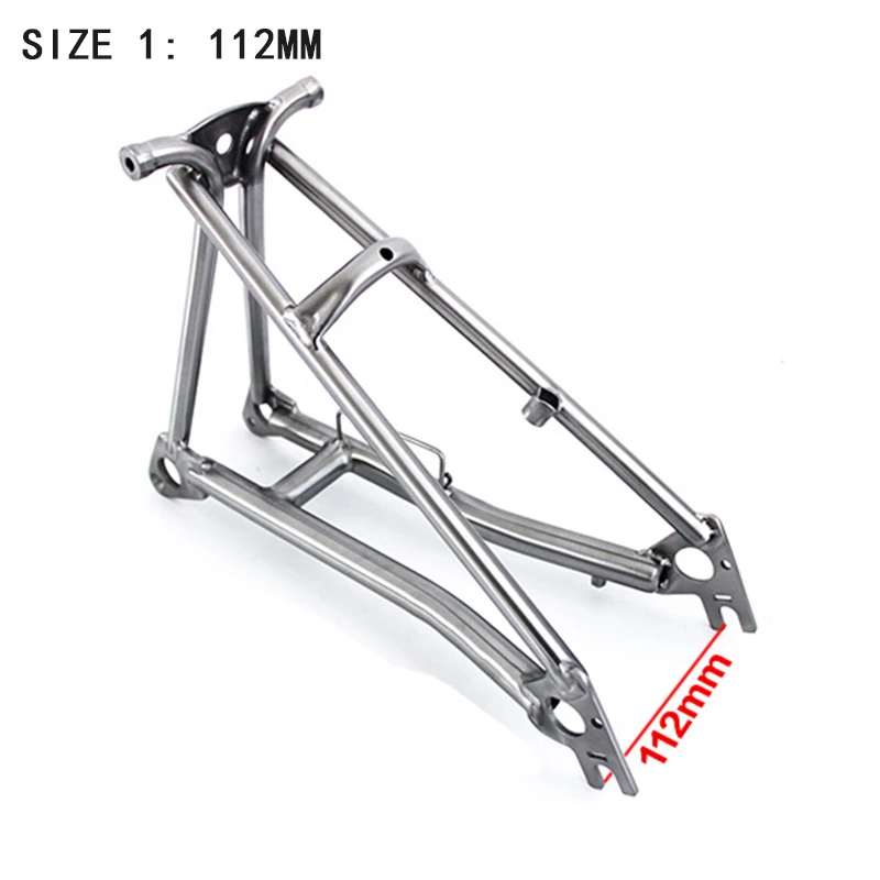 Велосипедная вилка TWTOPSE титановая для Brompton 1/2 &quotлегкая 16&quot передняя и