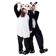 Anime Cosplay Panda Pijama Adulto Unisex Onesies Para Adultos de Halloween Pijamas Mujeres Pijama Homewear Lindo Kunfu Panda Pijamas