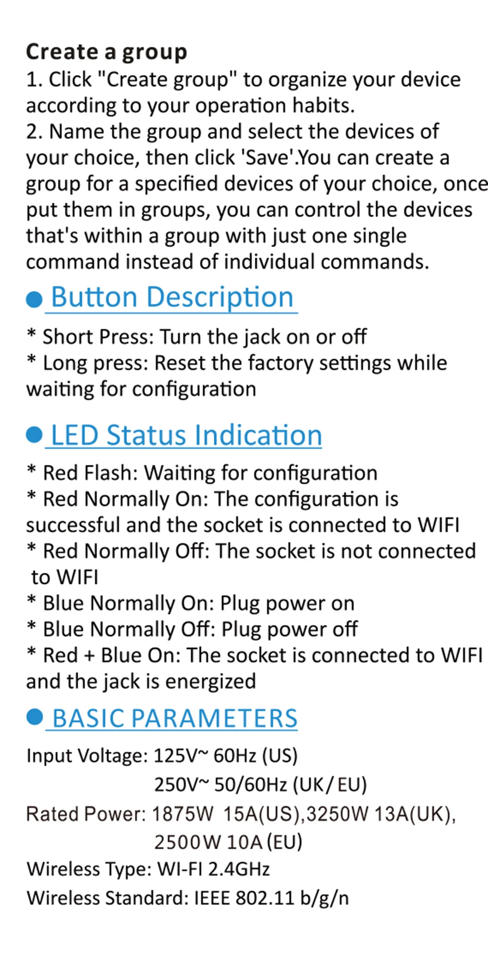 Regleta Wifi con 4 puertos USB para carga