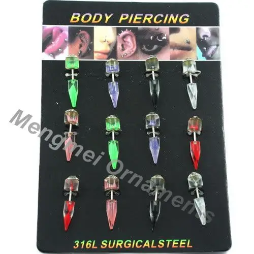 Cheap Acrylic Piercing Body Jewelry Candy Color Plugs Ear Piercing in