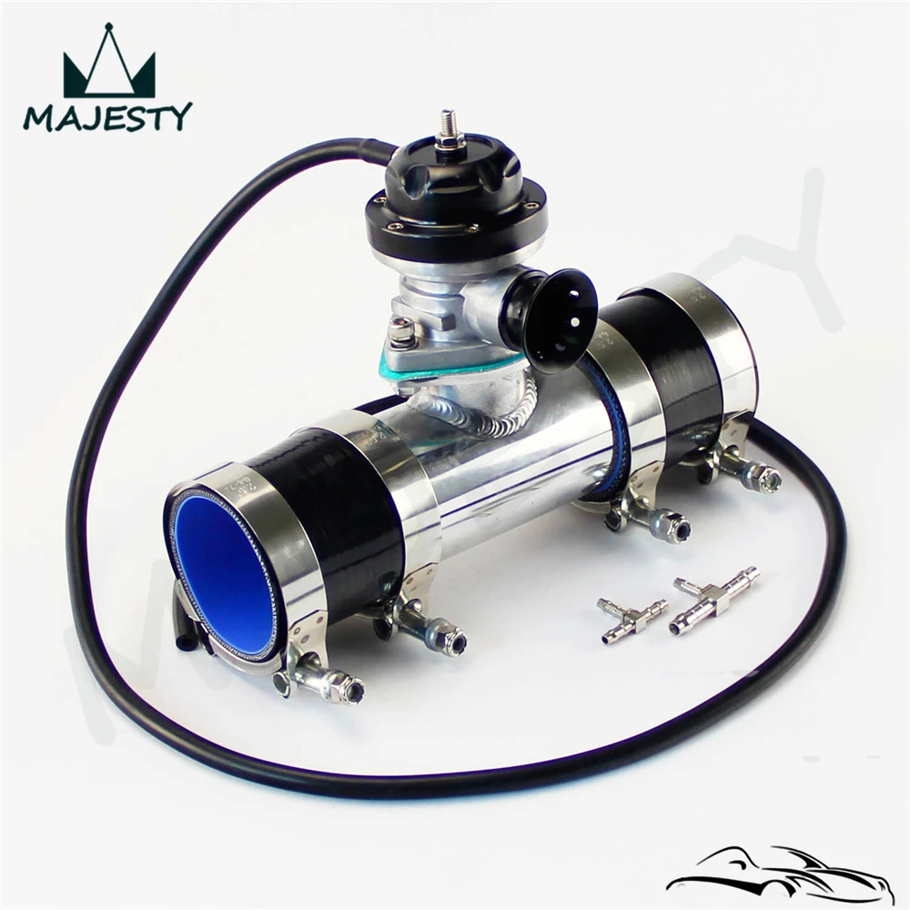 Универсальный 30PSI TS BOV turbo + 2 25 &quot57*150 мм Фланцевая труба * черные силиконовые