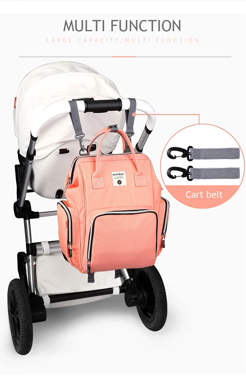 Новая модная многофункциональная сумка для мам, рюкзак для мам, сумка для подгузников, дизайнерские сумки для ухода за ребенком