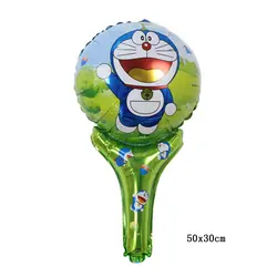 Doraemon воздушные шарики кошка Надувные палочки баллон Дети вечерние вечеринка украшения поставки кошка День рождения воздушные шары в форме